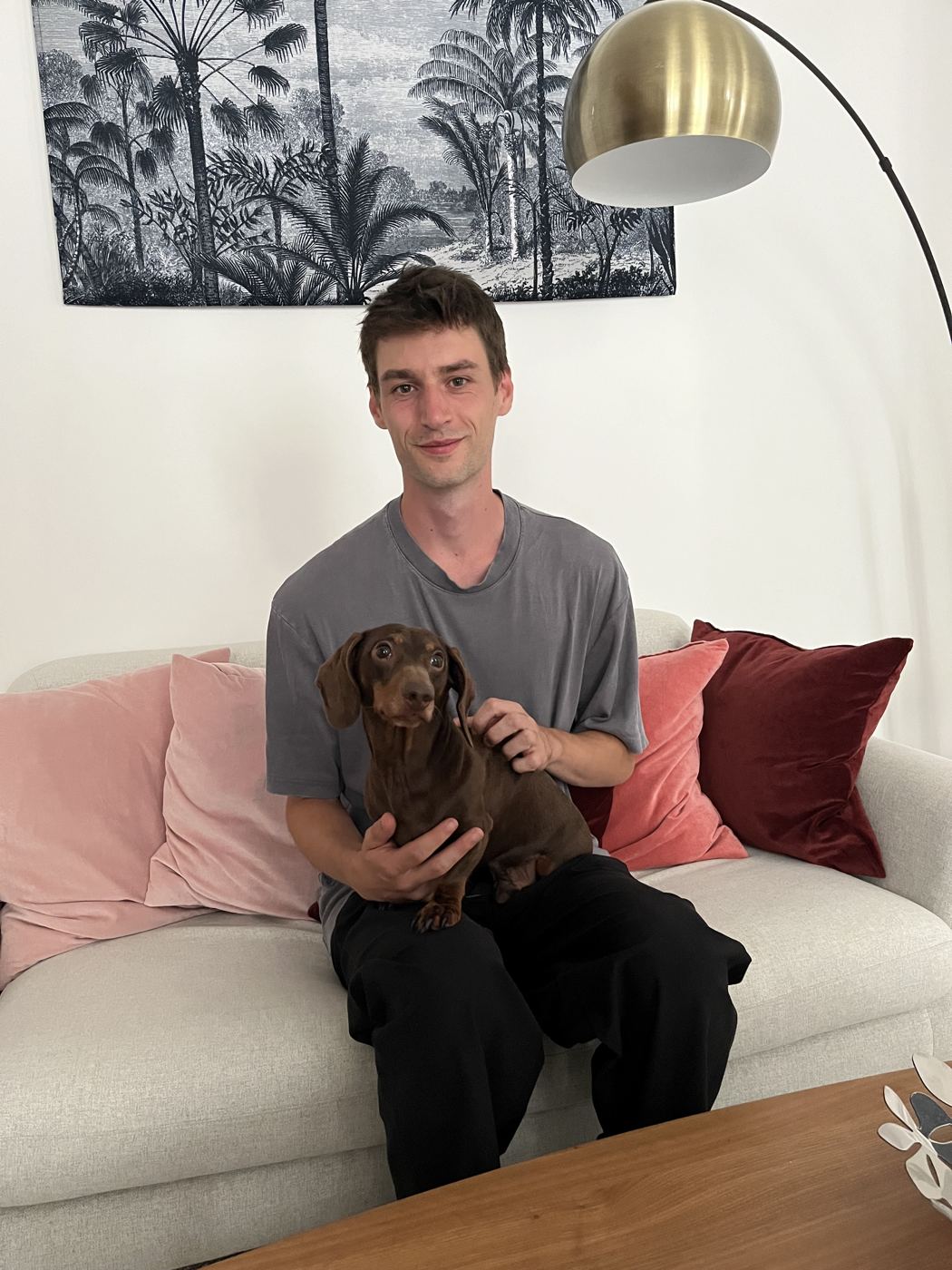 Portrait de Simon Gallat, osteopathe animalier